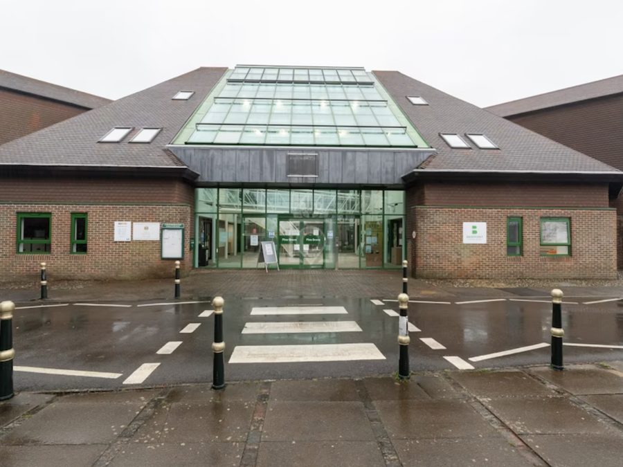 The Basepoint building in Crowborough from across the road