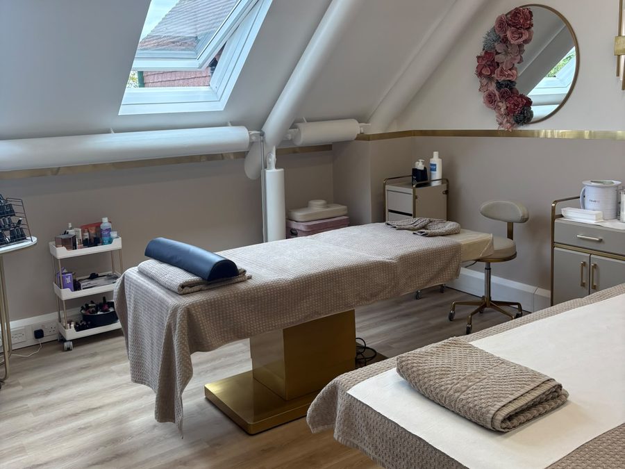The treatment room at Basepoint, Crowborough